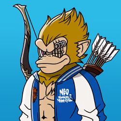 Neo Samurai Monkey #1167