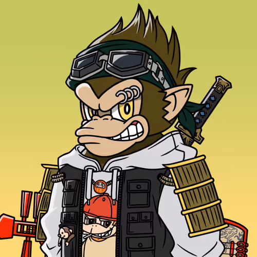 Neo Samurai Monkey #1954