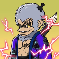 Neo Samurai Monkey #1825