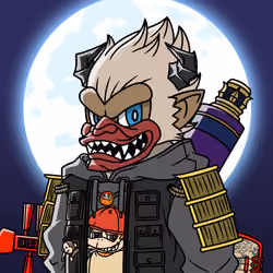 Neo Samurai Monkey #2095