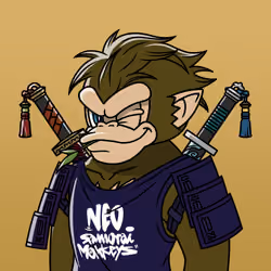 Neo Samurai Monkey #3217