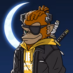 Neo Samurai Monkey #3214