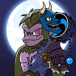 Neo Samurai Monkey #2983