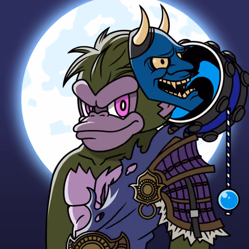 Neo Samurai Monkey #2983