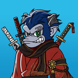 Neo Samurai Monkey #2587