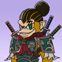 Neo Samurai Monkey #1872