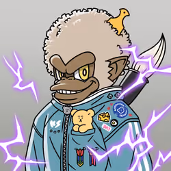 Neo Samurai Monkey #2670