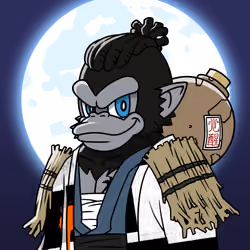 Neo Samurai Monkey #668