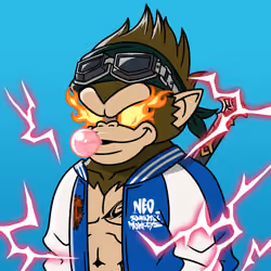 Neo Samurai Monkey #1541