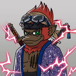 Neo Samurai Monkey #2213