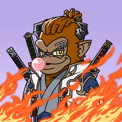 Neo Samurai Monkey #3442