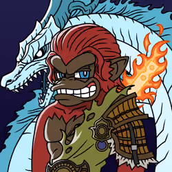 Neo Samurai Monkey #1546