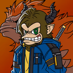 Neo Samurai Monkey #3150