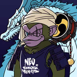 Neo Samurai Monkey #2261