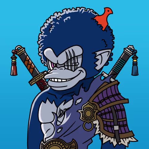 Neo Samurai Monkey #2198