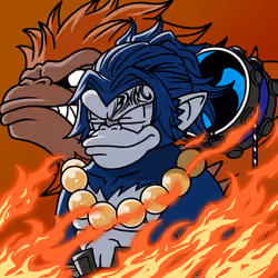 Neo Samurai Monkey #2568