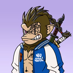 Neo Samurai Monkey #252