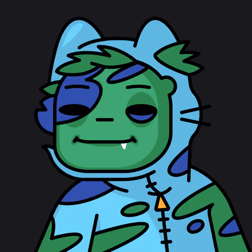 Infected Blue Cat #13