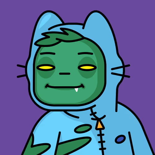 Infected Blue Cat #10