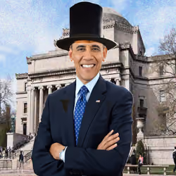 Obama Digital Trading Card #1162