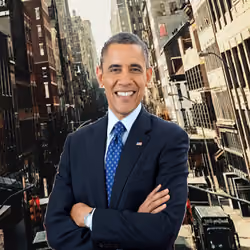 Obama Digital Trading Card #1428