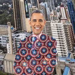Obama Digital Trading Card #1352