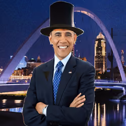 Obama Digital Trading Card #672
