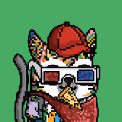 Go Cat Pixel #3680