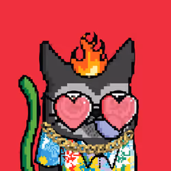 Go Cat Pixel #3668