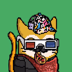 Go Cat Pixel #3667