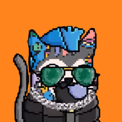 Go Cat Pixel #3019