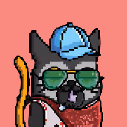 Go Cat Pixel #2028
