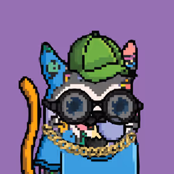 Go Cat Pixel #3683