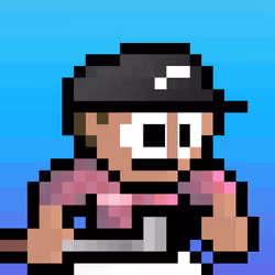 8bitTeeTime Pixel Golf3rs #229