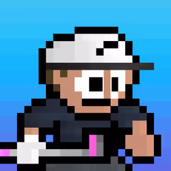 8bitTeeTime Pixel Golf3rs #139