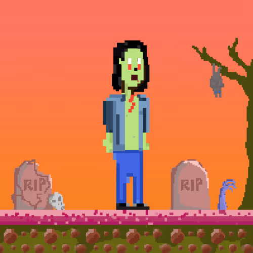 Nas Academy X Curious Addys Zombie Edition