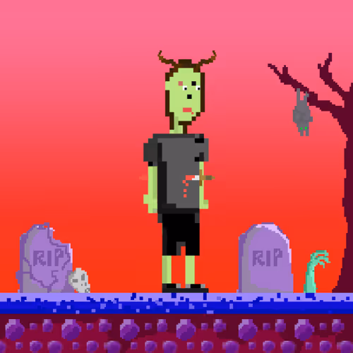 Nas Academy X Curious Addys Zombie Edition