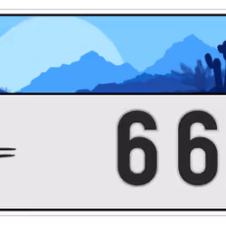 Plate #2439