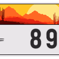 Plate #1090