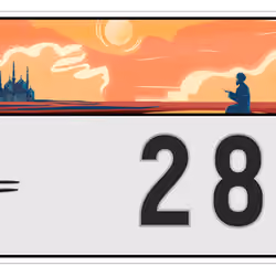 Plate #555