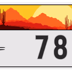 Plate #1444