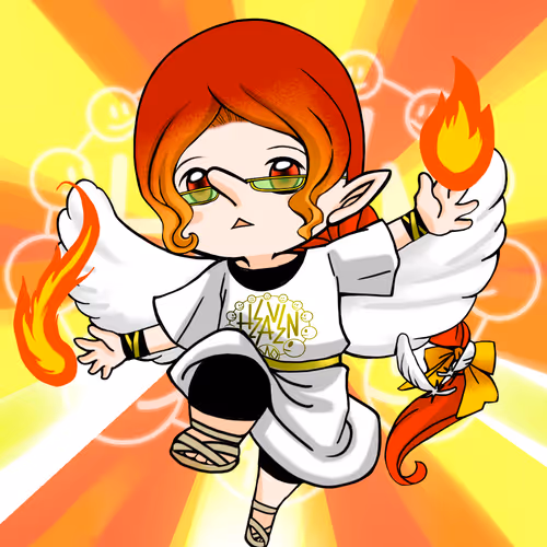 FLAME GOBLIN GIRL #2949