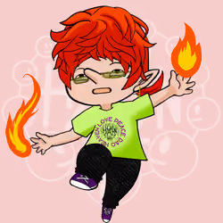 FLAME GOBLIN BOY #2493