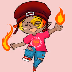 FLAME GOBLIN BOY #2972