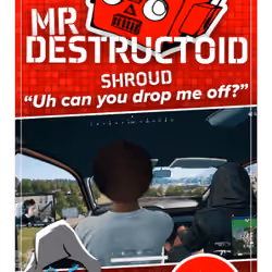 (A1) First Edition Mr Destructoid Shroud