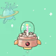 3464