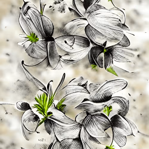 Floral Variations of Threatening Notation #01