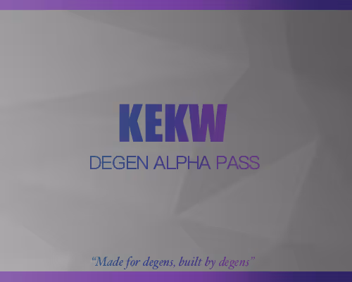 Kekw Degen Pass