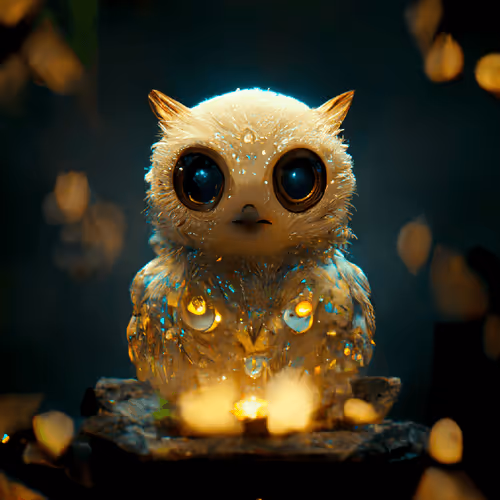 Baby Moon Owls #1090