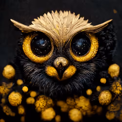 Baby Moon Owls #1198